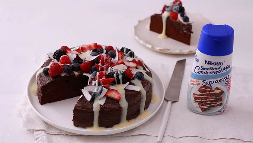 Create easy Chocolate Dream Cake with Nestle Milk Cream #CreateIndulge... |  TikTok