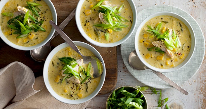 Creamy Chicken and Sweet Corn Soup | Recipes.com.au