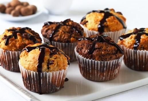 Spiced Choc Easter Muffins | Recipes.com.au